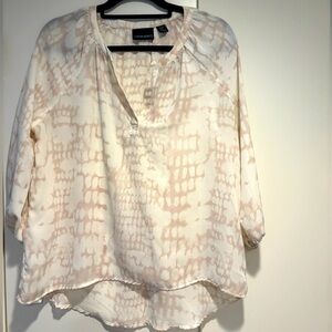 Sheer Patterned Women's Top by Cynthia Rowley